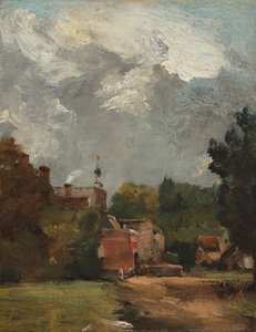 Kościół East Bergholt autorstwa John Constable