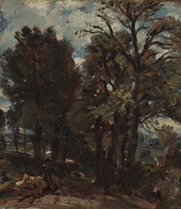 Fen Lane, East Bergholt autorstwa John Constable