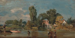 Młyn Flatforda autorstwa John Constable