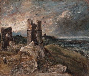 Zamek Hadleighów autorstwa John Constable