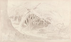 Helmingham: cichy basen autorstwa John Constable