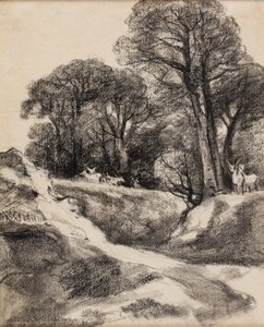 W Helmingham Park, Suffolk autorstwa John Constable