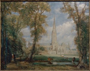 Katedra w Salisbury autorstwa John Constable