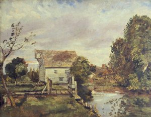 Młyn nad rzeką Stour autorstwa John Constable