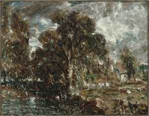 Na rzece Stour autorstwa John Constable