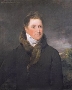 Portret Greswolda Lewisa (zm. 1819) z Malvern Hall, Warwickshire