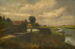 Widok na rzekę autorstwa John Constable