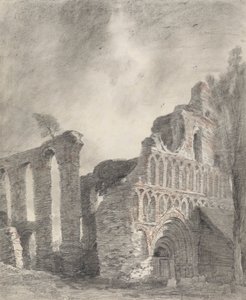 Ruiny klasztoru św. Botolpha w Colchester autorstwa John Constable