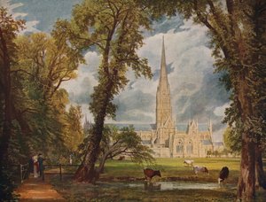 Katedra w Salisbury, 1823, c1915