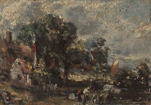 Szkic do „Wozu z sianem” autorstwa John Constable