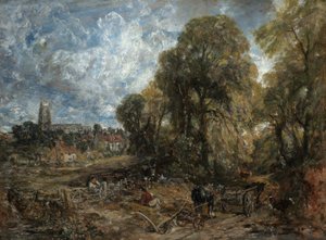Stoke-by-Nayland, 1836. autorstwa John Constable