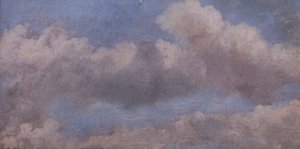 Studium chmur, c.1821 autorstwa John Constable