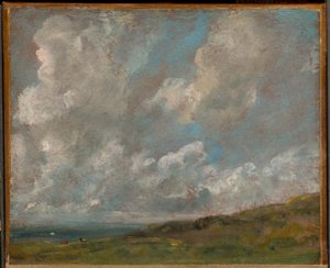 Studium chmur nad krajobrazem autorstwa John Constable