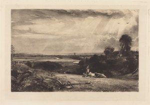 Letni poranek autorstwa John Constable