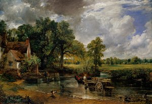 Wóz z sianem, 1821 autorstwa John Constable