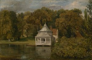 Kwartały za Alresford Hall autorstwa John Constable