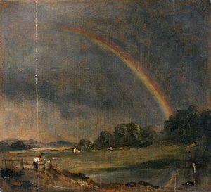 Tęcza (obraz) autorstwa John Constable