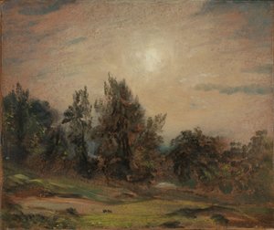 Drzewa na Hampstead Heath autorstwa John Constable