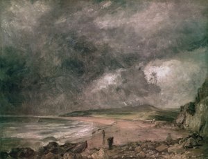 Zatoka Weymouth i zbliżająca się burza