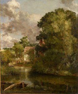 Dom Willy Lotta z farmy Stour The Valley, c1816-1818 autorstwa John Constable
