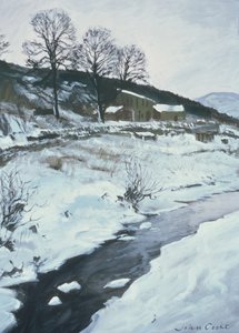 Z mostu Ewegales, 1998 (gwasz)