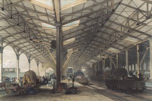 Magazyn, Bristol, Great Western Railway, 1846