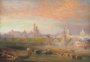 Kreml, Moskwa, autorstwa John Cooke Bourne