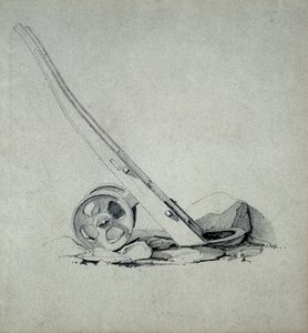 Ciężarówka, lata 30. XIX wieku (pióro i atrament oraz pranie na papierze) autorstwa John Cooke Bourne