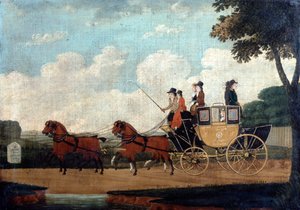 Royal Mail Coach, Chelmsford do Londynu, 1799.