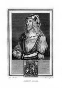 Albert Durer, niemiecki malarz i rytownik północnego renesansu, 1825.