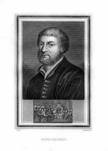 Hans Holbein Młodszy, niemiecki malarz renesansu północnego, 1825.