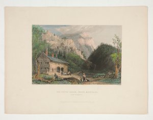 The Notch House, White Mountains, New Hampshire, ilustracja dla Nathaniela Parkera Willisa