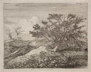 W Bawburgh, 1813. autorstwa John Crome