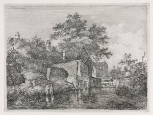 Front Nowego Młyna, 1813. autorstwa John Crome