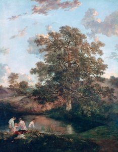 Dąb Poringland, ok. 1818-1820 autorstwa John Crome