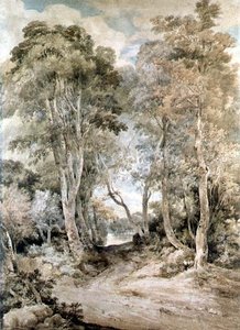 Scena z drewna autorstwa John Crome