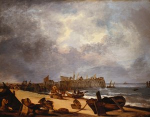 Molo w Yarmouth autorstwa John Crome