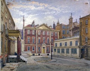 Austin Friars Street, Londyn, 1881 autorstwa John Crowther