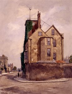Canonbury Tower, Islington, Londyn, 1887 autorstwa John Crowther