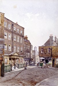 Clerkenwell Close, Londyn, 1883 autorstwa John Crowther