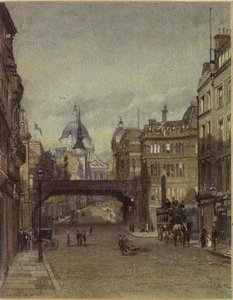 Wzgórze Ludgate autorstwa John Crowther