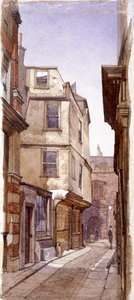 Rezydencja Ojca Anny Boleyn, Great St Helens, Londyn, 1883 autorstwa John Crowther