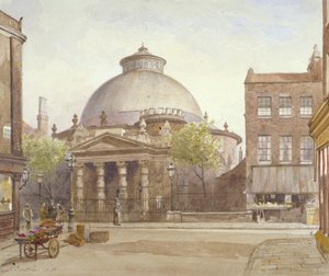Kaplica Spa Fields, Exmouth Street, Finsbury, Londyn, 1886 autorstwa John Crowther