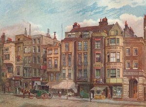 The Strand, naprzeciwko sądów, Westminster, Londyn, 1881 1926.