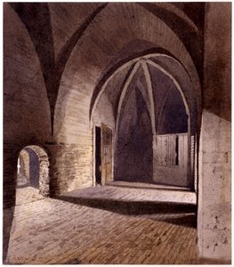 Tower of London, Londyn, 1883 autorstwa John Crowther