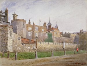 Tower of London, Stepney, Londyn, 1883 autorstwa John Crowther