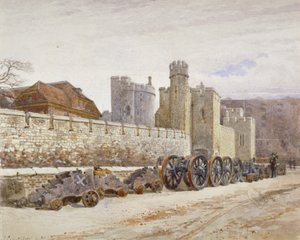 Tower of London, Stepney, Londyn, 1883 autorstwa John Crowther
