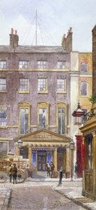 Widok na New Royalty Theatre, Dean Street, Westminster, Londyn, 1882 autorstwa John Crowther