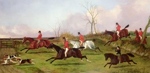 Pełny płacz ze swoim pierwszym polowaniem (olej na płótnie) autorstwa John Dalby