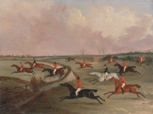 Polowanie na Quorn w Full Cry: Second Horses